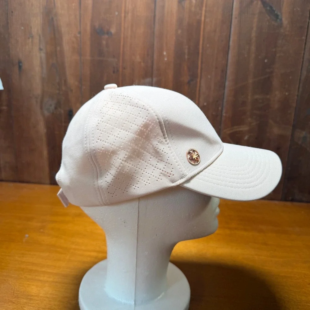 Gaiam Cruiser Breathable Baseball Cap Women OS Pink Logo Adjustable Hat